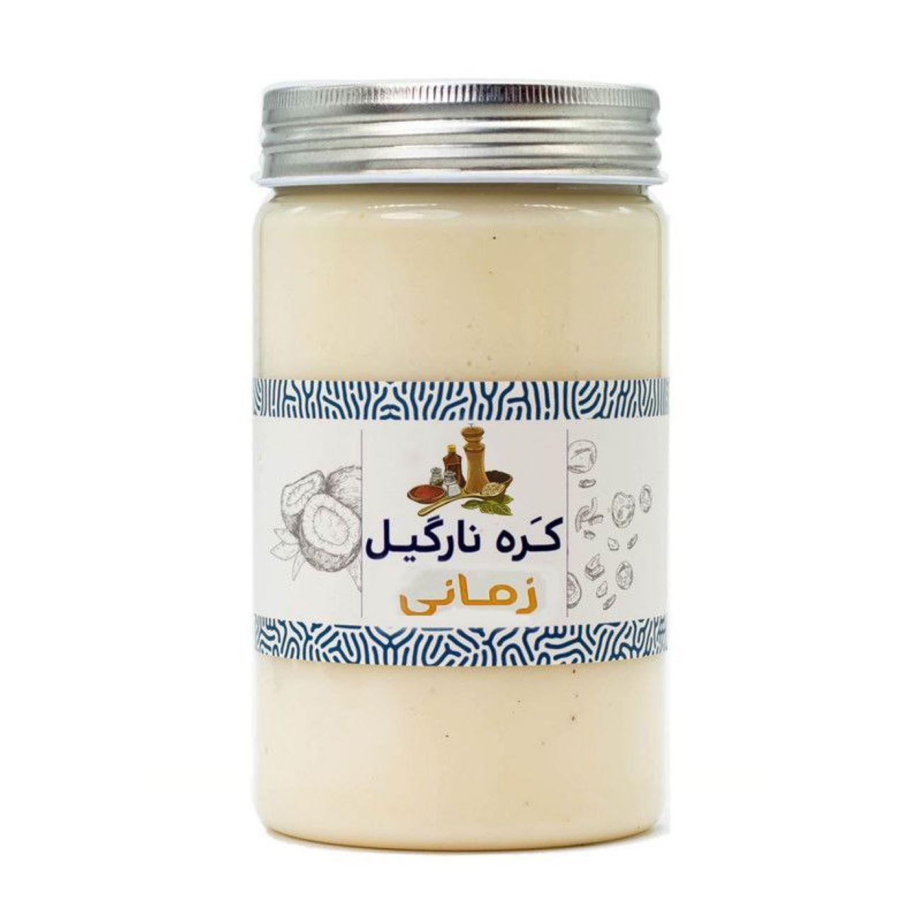 Веганское кокосовое масло Zamani, 3 шт. x 260 г