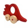 Wooden Dinosaur Toy for Toddlers – Eco-Friendly Push & Play Animal Figure2