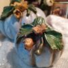 Artisan Pumpkin Ornament – Suitable for Seasonal Centerpieces, (Set of 2) (2)