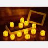 Battery-Powered LED Candle with OnOff Switch – Safe and Realistic Light (2)