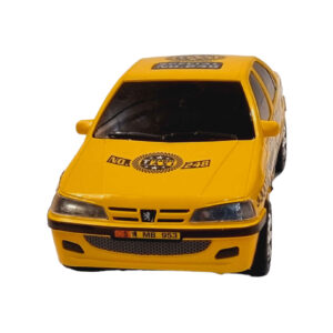 Игрушечное такси Peugeot Pars (Жёлтое)