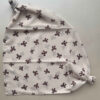 Cream Mini Headscarf with Bow – Cute, Clean, and Chic (5)