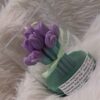 Handmade Tulip Flower Jar Candle – Scented & Aesthetic Home Decor (3)
