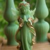 Luxury Green Candle Collection – Suitable for Home Decor & Stylish Gift (4x) (4)