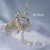 Rhinestone Hair Claw – Mermaid Design (4)
