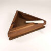 Rustic Wood Ashtray for Home or Cabin – Stylish Tabletop Smoking Accessory (3)
